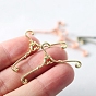 Alloy Doll Clothes Hangers, for Doll Clothing Outfits Hanging Supplies