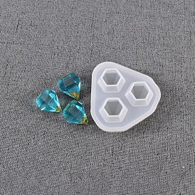 Moules en silicone, moules de résine, pour la résine UV, fabrication de bijoux en résine époxy, diamant