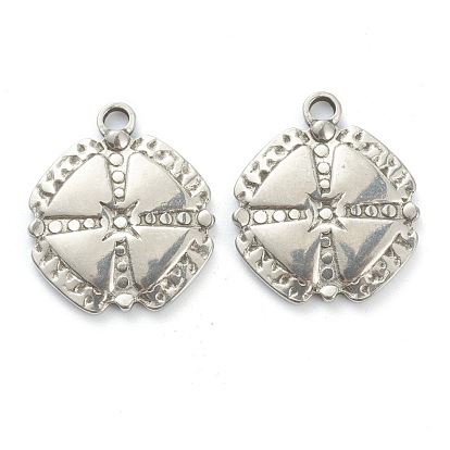 304 Stainless Steel Pendants, Clover