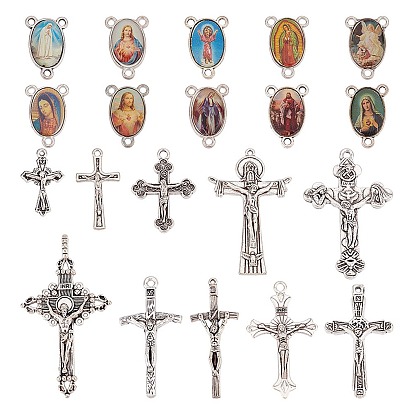 20Связи компонентов подвесного светильника и люстры из сплава в стиле 3, {1} Разъемы петли, крестик