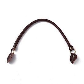 Кожаные ремни для сумок, с железной фурнитурой