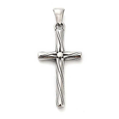 316 хирургические подвески из нержавеющей стали, крест очарование