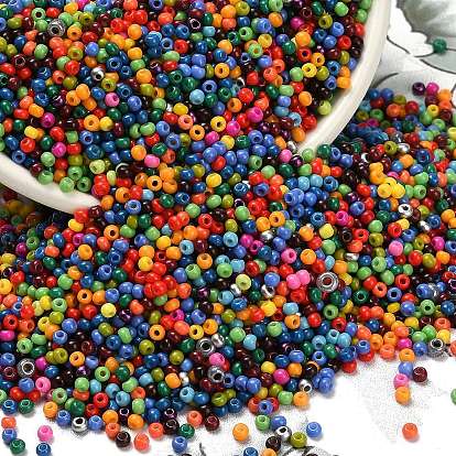 FGB 12/0 Grade A Round Glass Seed Beads, Baking Paint
