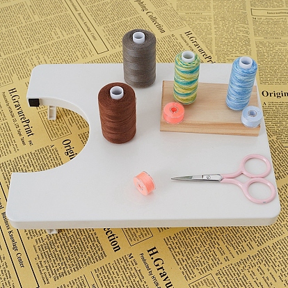 Domestic Sewing Machine Extension Board, Portable Plastic Mini Sewing Machine Extension Table for 202, Mini Extension Desktop Sewing Machine Work Expansion Table Board for Home Sewing