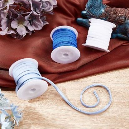 Flat Polyester Elastic Cord, Webbing Garment Sewing Accessories