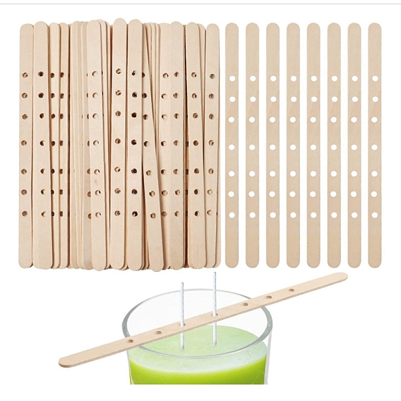 Деревянный держатель фитиля для свечи, фитиль свечи, 7-отверстие зажим для фитиля свечи центрирующий инструмент держатель фитиля