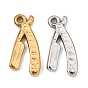 304 Stainless Steel Pendants, Razor Charms