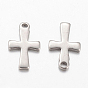 304 Stainless Steel Tiny Cross Charms