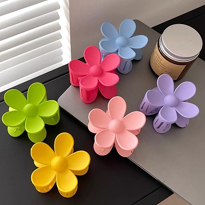 Flower Hair Clip for Girls - Shark Clip for Hairstyling in Summer.