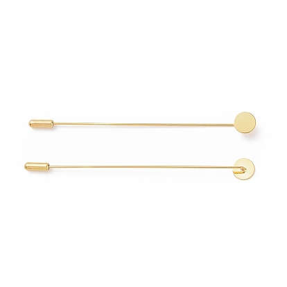 Настройки базы латунного штифта, с круглым подносом