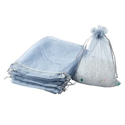 Organza Bags Jewellery Storage Pouches, Wedding Favour Party Mesh Drawstring Gift Bags
