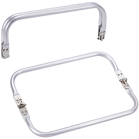 2шт алюминиевая ручка для сумки, аксессуары для замены сумок