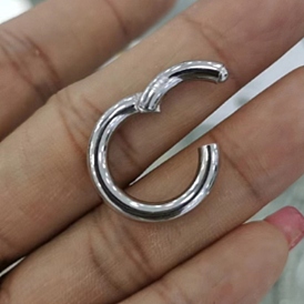 925 fermoirs en argent sterling, anneau