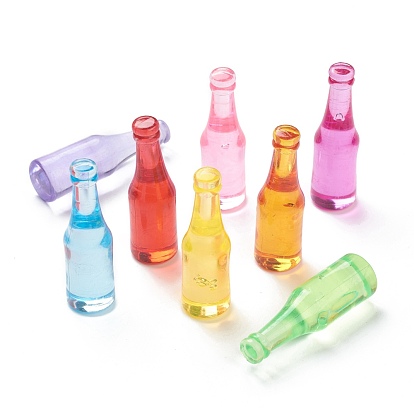 Bottle Acrylic Transparent Cabochons, Decorate Accessories