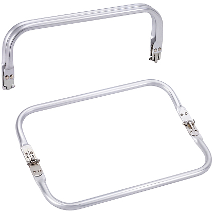 2шт алюминиевая ручка для сумки, аксессуары для замены сумок