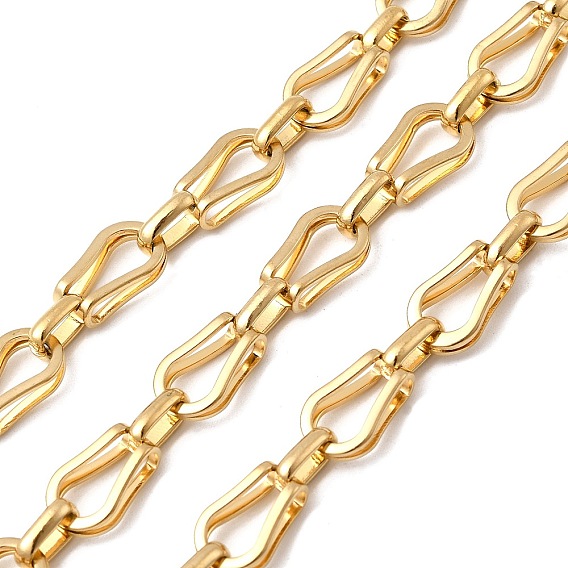 304 Цепи из нержавеющей стали с каплевидными звеньями, несварные, ионное покрытие (ip)