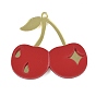 Непрозрачные акриловые подвески, форма вишни