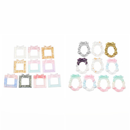 Мини-фоторамки из светящейся смолы, показывать картинки, для настольной фоторамки