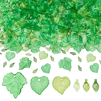 600шт 6 стили прозрачные акриловые подвески, для серьги аксессуары, лист прелести