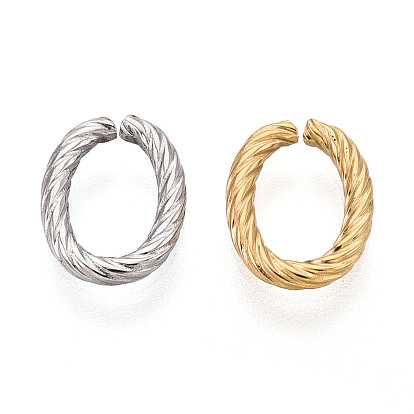 304 Быстроразъемные соединения из нержавеющей стали, витое овальное кольцо