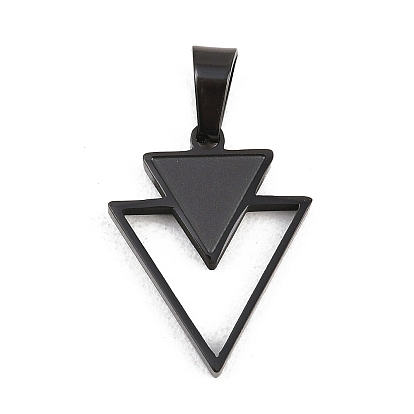 304 подвески из нержавеющей стали, подвески в виде перевернутых двойных треугольников, ионное покрытие (ip), долговечный