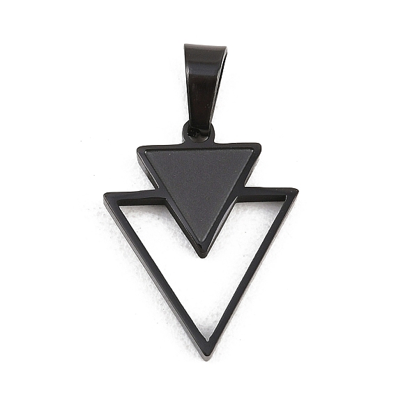 304 подвески из нержавеющей стали, подвески в виде перевернутых двойных треугольников, ионное покрытие (ip), долговечный