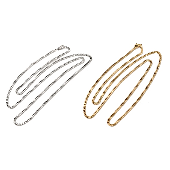 304 из нержавеющей стали Снаряженная цепи ожерелья, для изготовления колье из бисера