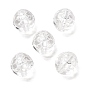 Transparent Acrylic Beads, Turtle Shell
