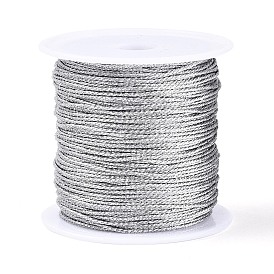 20м 15-слойная круглая металлизированная нить из пэт-материала