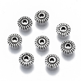 Tibetan Style Alloy Spacer Beads, Cadmium Free & Lead Free