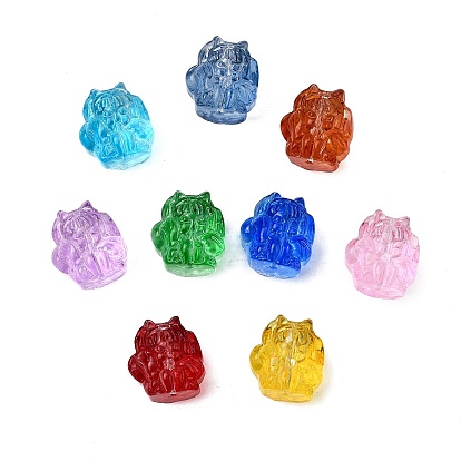 Стеклянные бусины, лиса