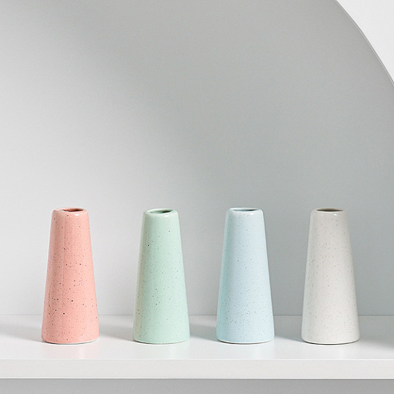 Мини-керамические вазы для цветов для домашнего декора, маленькие вазы с цветочными бутонами для центральной части