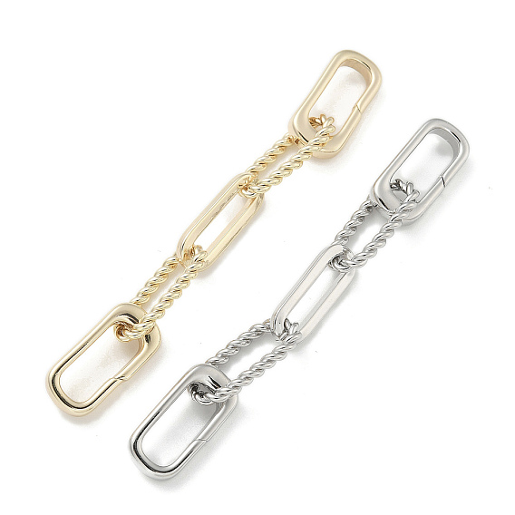 Латунь заканчивается цепи, без кадмия, без никеля и без свинца, удлинитель цепи