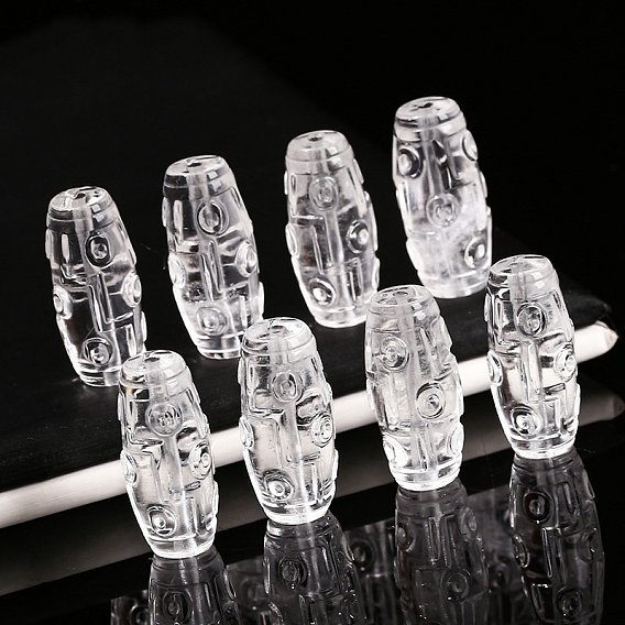 Природный кристалл кварца бусины, рис