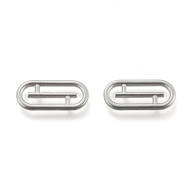 304 нержавеющей стали связывающий кольца, подвески аксессуары, овальные