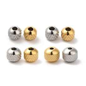 201 Stainless Steel Bead, Round