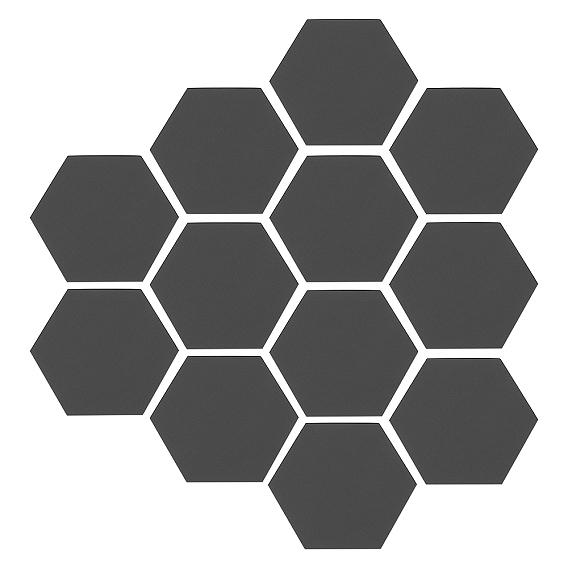 Acrylplatte, Hexagon