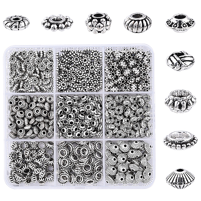 Тибетском стиле сплав Шарики прокладки, разнообразные