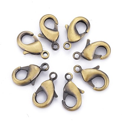 Brass Lobster Claw Clasps, Parrot Trigger Clasps