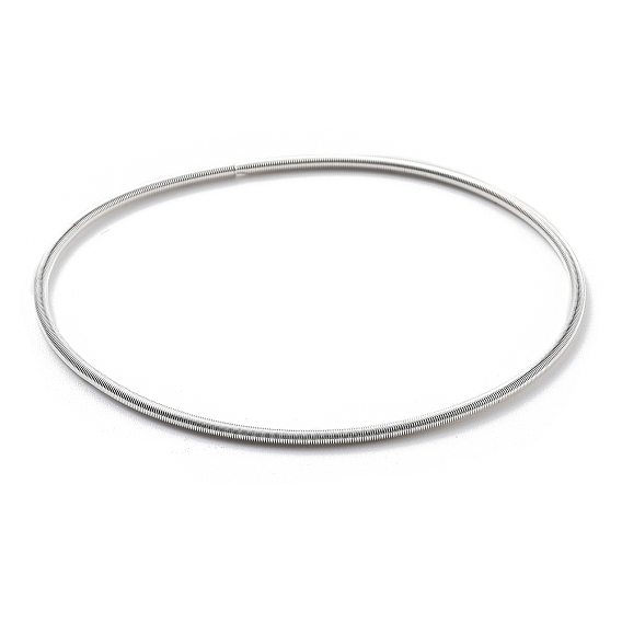 Железные пружинные цепи растягивающиеся браслеты, гитарные струны браслеты катушки для женщин мужчин