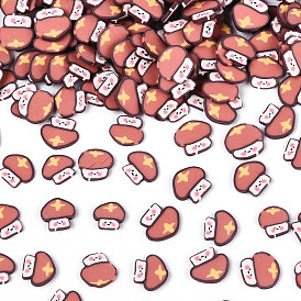 Ручной полимерной глины кабошонов, гриб