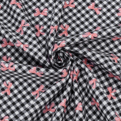 Хлопковая фабрика, аксессуары, клетчатый узор и бант