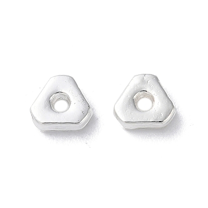 Alloy Spacer Beads, Long-Lasting Plated, Triangle