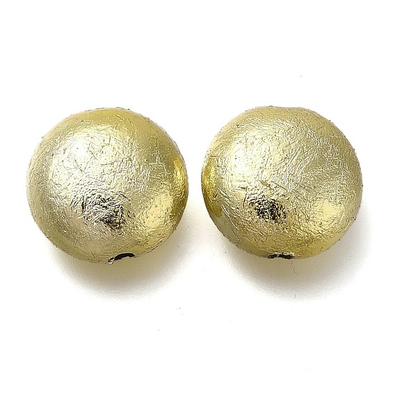 УФ-покрытие ccb пластиковые бусины, текстура, плоско-круглые