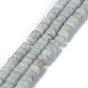 Natural Celestite/Celestine Beads Strands, Heishi Beads, Flat Round/Disc