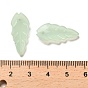 Translucent Acrylic Pendants, Leaf