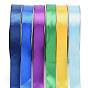 Single Face Solid Color Satin Ribbon, Christmas Ribbon for Wedding, Gift Wrapping, Bow Making