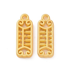 Crémaillère pendentifs en alliage placage, charmes de boulier