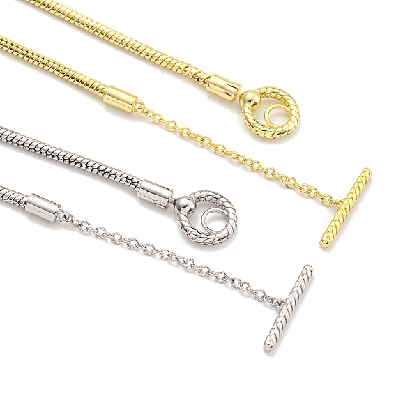 Латунные ожерелья в виде змеи для женщин