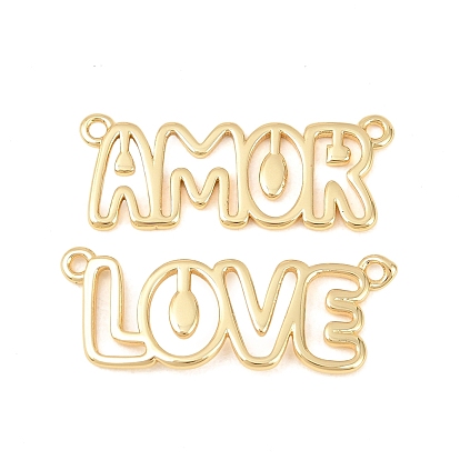 Латунные подвески, словесные чары, долговечный, стойки покрытие, без свинца и без кадмия